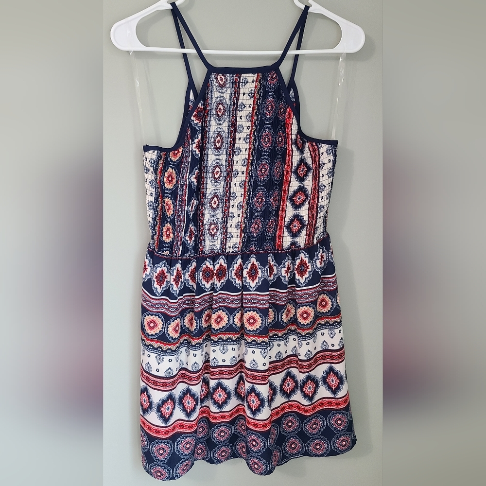 Three Pink Hearts Halter style dress